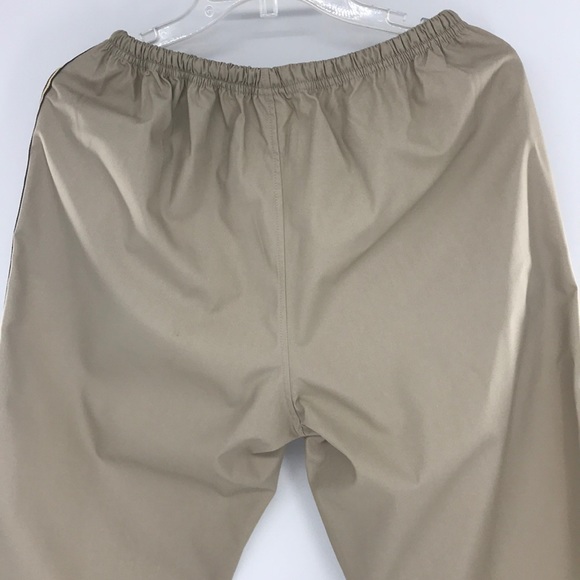 NEW Sm Tan Scrub Pants MedicalUniform Side Stripe - Picture 7 of 10